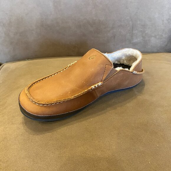 Olukai - Moloa Slipper Toffee/Dark Wood - Multiple Sizes (NEW W/ BOX) - Picture 2 of 3